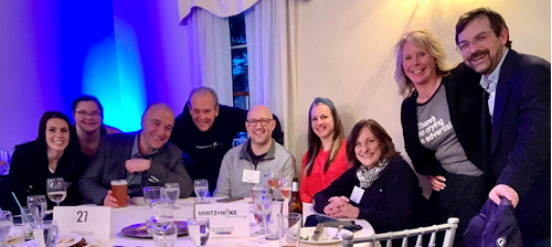 Mintz + Hoke members at the best places to work award show